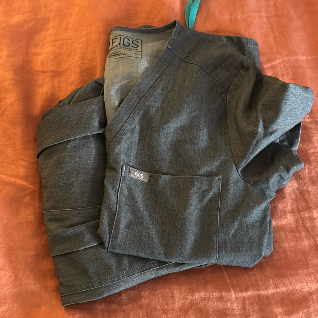 Figs Scrubs- Matching S Top And M/T Bottoms
